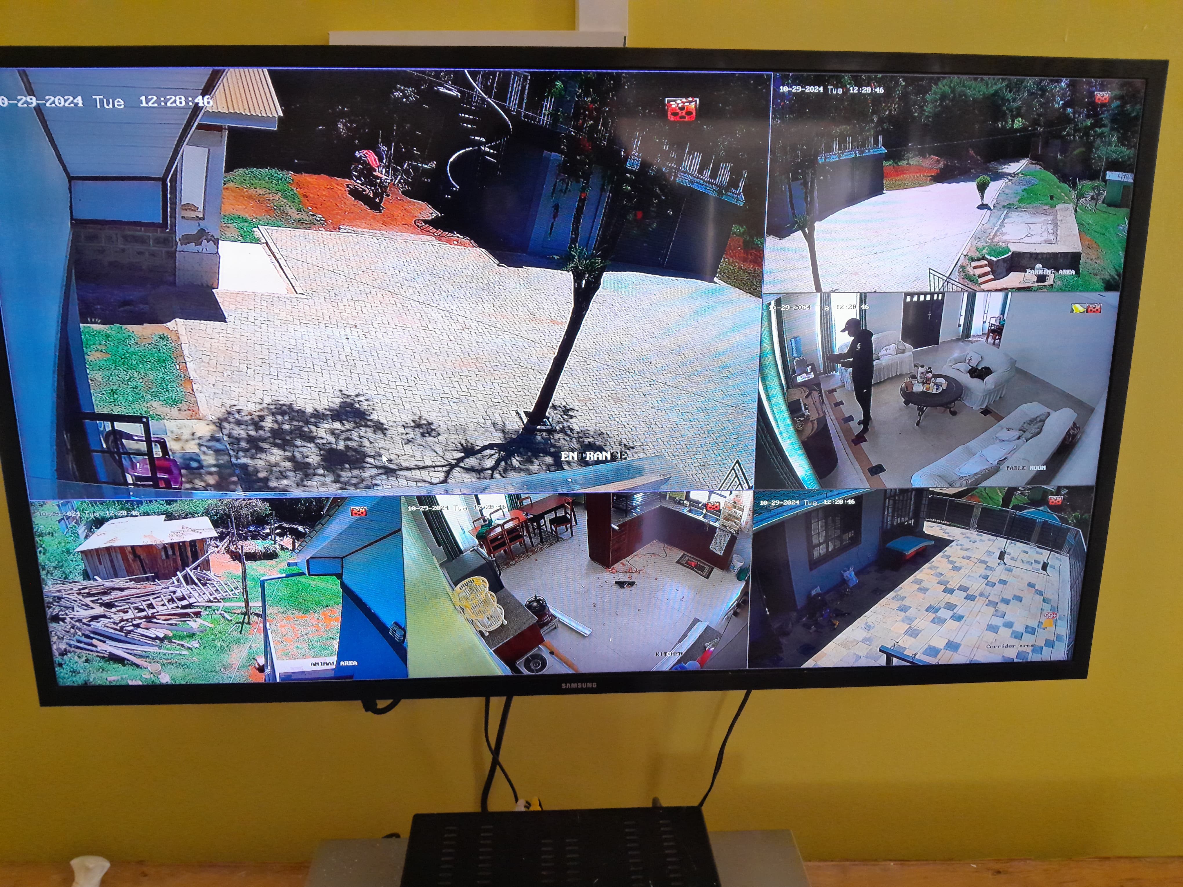 CCTV installation project sample 2
